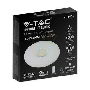 Decke Plafond V-TAC 40W LED Pilot CCT fi.350 Sterne VT-8405 3000K-6500K 4000lm small 1
