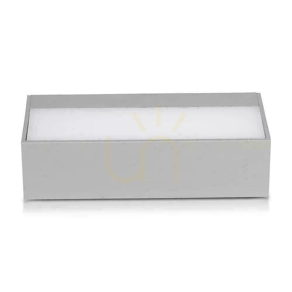 Vorschau V-TAC 9W LED-Wandleuchte Top Down Grau IP65 VT-8056 6400K 850lm V-TAC 9W LED-Wandleuchte Top Down Grau IP65 VT-8056 6400K 850lm