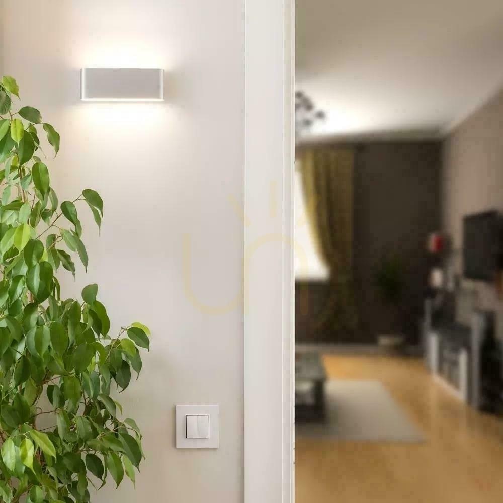 Anzeige V-TAC 9W LED-Wandleuchte Top Down Grau IP65 VT-8056 6400K 850lm V-TAC 9W LED-Wandleuchte Top Down Grau IP65 VT-8056 6400K 850lm