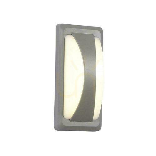 Prüfen V-TAC 12W LED-Wandleuchte Grau IP65 VT-8058 3000K 1160lm