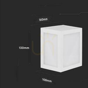V-TAC 12W LED-Wandleuchte IP65 Weiß VT-822 3000K 1350lm small 6