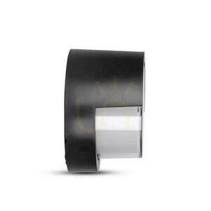 V-TAC 12W LED Wandleuchte IP65 Schwarz Rund VT-827 4000K 1155lm small 1