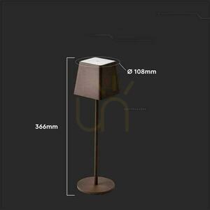 V-TAC 2W LED-Ladegerät dimmbare Nachttischlampe IP54 Bronze Corten VT-7563 3000K 200lm 6 V-TAC 2W LED-Ladegerät dimmbare Nachttischlampe IP54 Bronze Corten VT-7563 3000K 200lm small 6