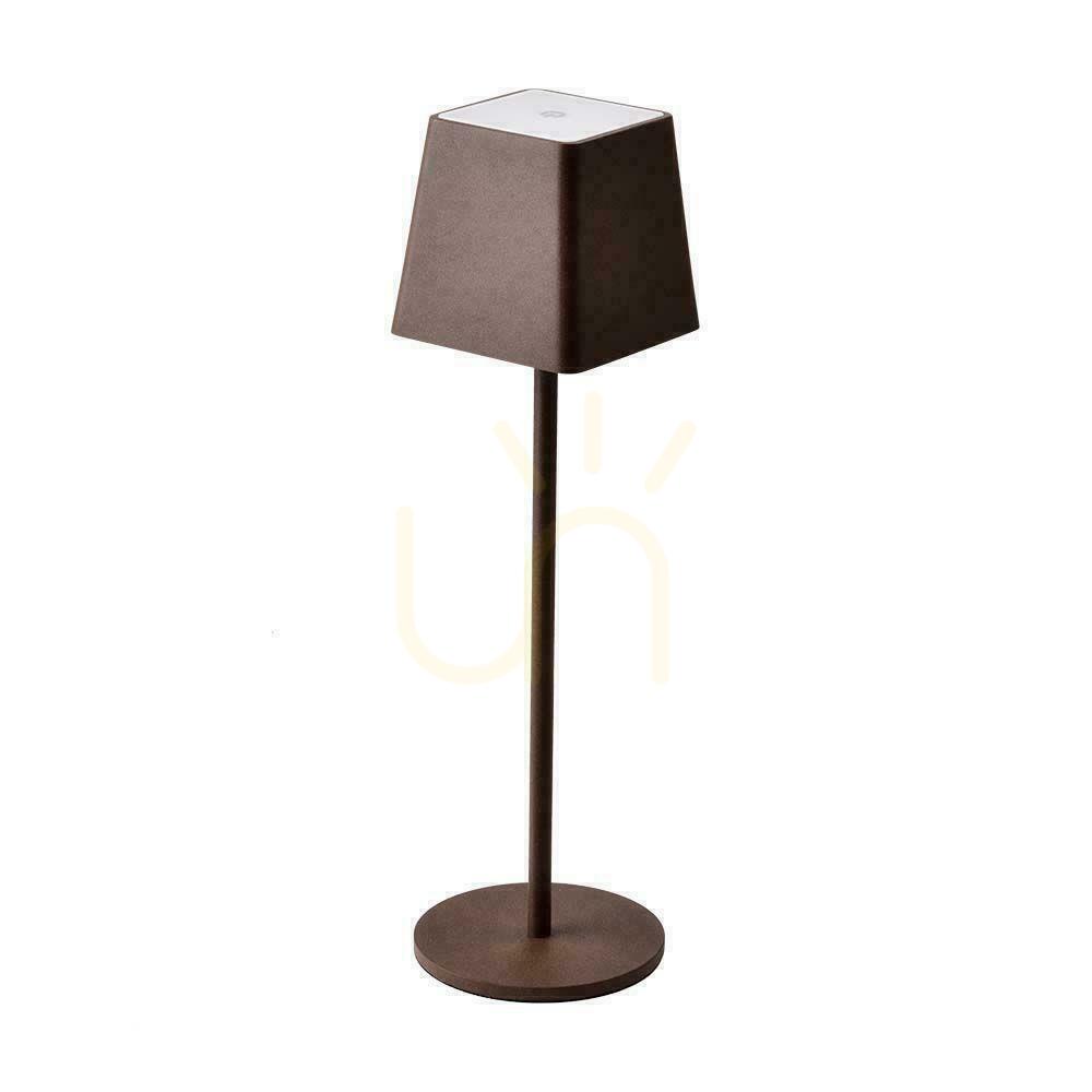 Prüfen V-TAC 2W LED-Ladegerät dimmbare Nachttischlampe IP54 Bronze Corten VT-7563 3000K 200lm V-TAC 2W LED-Ladegerät dimmbare Nachttischlampe IP54 Bronze Corten VT-7563 3000K 200lm