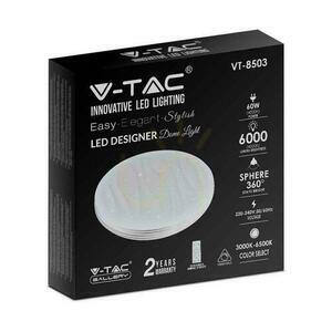 V-TAC 60W LED Pilot CCT Deckenleuchte fi.500 Stars and Waves VT-8503 3000K-6500K 4000lm small 3