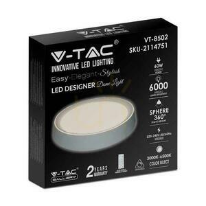 V-TAC 60W LED Decke Plafond Pilot CCT fi.500 VT-8502 3000K-6500K 6000lm. 1 V-TAC 60W LED Decke Plafond Pilot CCT fi.500 VT-8502 3000K-6500K 6000lm. small 1
