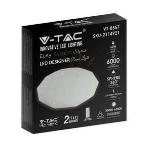 LED-Deckenleuchte V-TAC VT-8557-N weiß 60 W CCT mit Fernbedienung 50 cm small 4