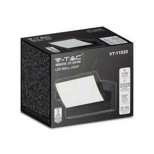 V-TAC 17W LED-Fassadenprojektorleuchte Schwarz IP65 VT-11020 3000K 2520lm. 4 V-TAC 17W LED-Fassadenprojektorleuchte Schwarz IP65 VT-11020 3000K 2520lm. small 4