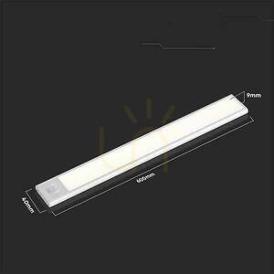 V-TAC 2.5W LED-Unterbauleuchte Silber Bewegungssensor USB-Laden 60cm VT-8143 4000K 260lm 5 V-TAC 2.5W LED-Unterbauleuchte Silber Bewegungssensor USB-Laden 60cm VT-8143 4000K 260lm small 5