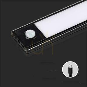 V-TAC 2.5W LED-Unterbauleuchte Schwarz Bewegungssensor USB-Laden 60cm VT-8143 4000K 260lm small 2