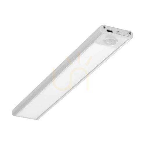 Prüfen V-TAC 2.5W LED-Unterbauleuchte Silber Bewegungssensor USB-Laden 60cm VT-8143 3000K 260lm