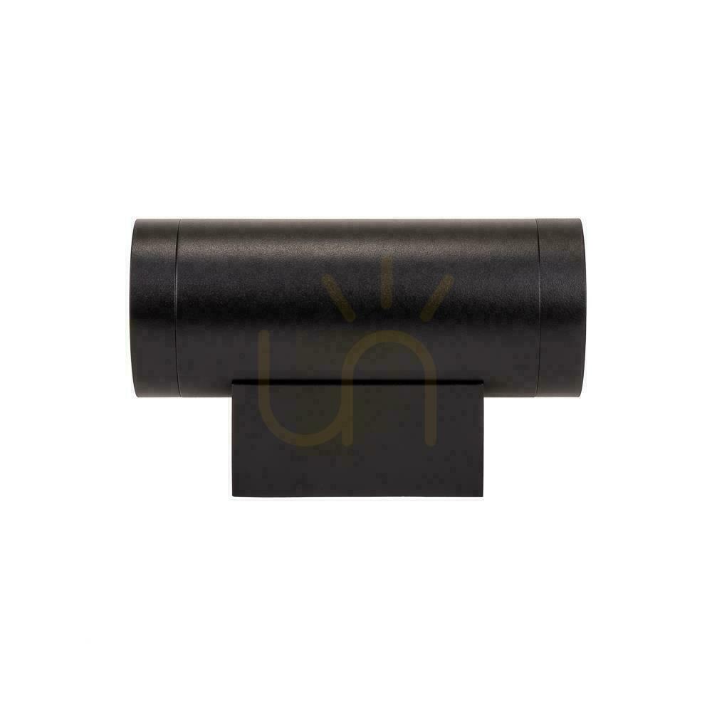 Aussicht V-TAC Top Down 2xGU10 Schwarz IP54 VT-11015 Gartenfassaden-Wandleuchte. V-TAC Top Down 2xGU10 Schwarz IP54 VT-11015 Gartenfassaden-Wandleuchte.