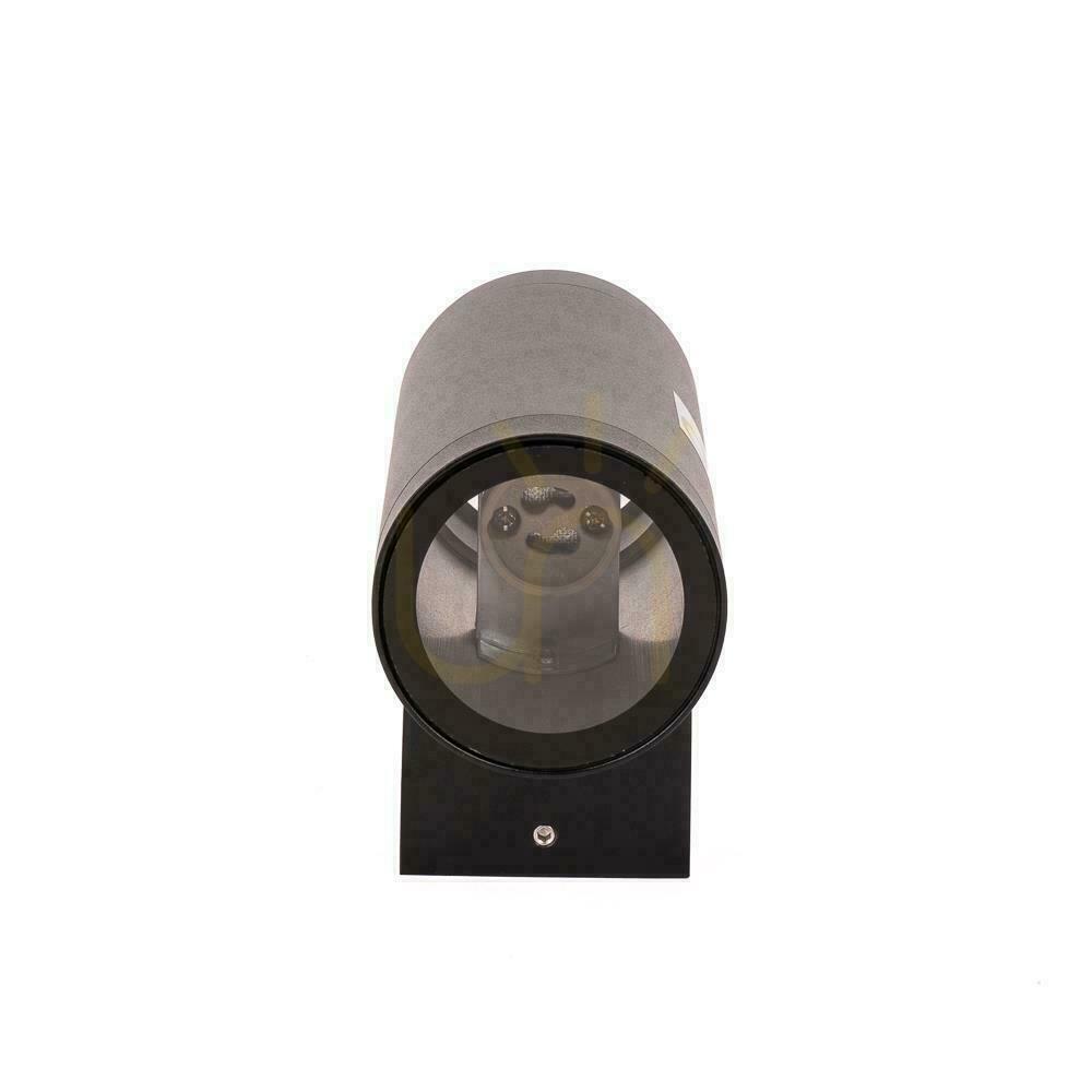 Vorschau V-TAC Top Down 2xGU10 Schwarz IP54 VT-11015 Gartenfassaden-Wandleuchte. V-TAC Top Down 2xGU10 Schwarz IP54 VT-11015 Gartenfassaden-Wandleuchte.