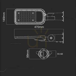 V-TAC SAMSUNG CHIP LED Straßenleuchte mit Steuerung und Lichtsensor 50W 120Lm/W 6500K 5000lm 5 Jahre Garantie 9 V-TAC SAMSUNG CHIP LED Straßenleuchte mit Steuerung und Lichtsensor 50W 120Lm/W 6500K 5000lm 5 Jahre Garantie small 9
