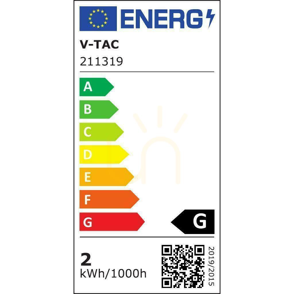Prüfen 2W LED V-TAC Grau Runde Treppe Leuchte 230V IP65 VT-1142 3000K 80lm 2W LED V-TAC Grau Runde Treppe Leuchte 230V IP65 VT-1142 3000K 80lm