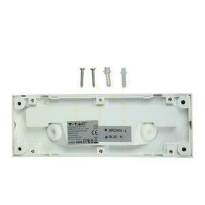 Treppenleuchte 3W LED V-TAC Weiß Rechteckig 230V IP65 VT-1162 4000K 110lm small 4