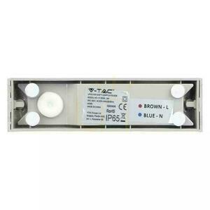 V-TAC 9W LED-Wandleuchte Top Down Grau IP65 VT-8056 4000K 850lm 3 V-TAC 9W LED-Wandleuchte Top Down Grau IP65 VT-8056 4000K 850lm small 3