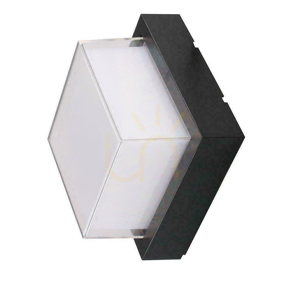 Prüfen V-TAC 12W LED-Leuchte IP65 Schwarz Quadratisch VT-828 3000K 1200lm V-TAC 12W LED-Leuchte IP65 Schwarz Quadratisch VT-828 3000K 1200lm