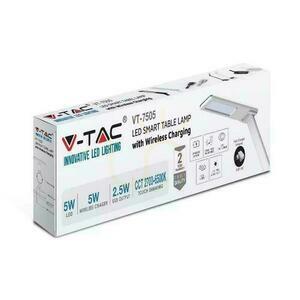 V-TAC 5W 3in1 Induktion Weiß Farbwechsel Schreibtischlampe VT-7505 3000K-6500K 560lm. 3 V-TAC 5W 3in1 Induktion Weiß Farbwechsel Schreibtischlampe VT-7505 3000K-6500K 560lm. small 3
