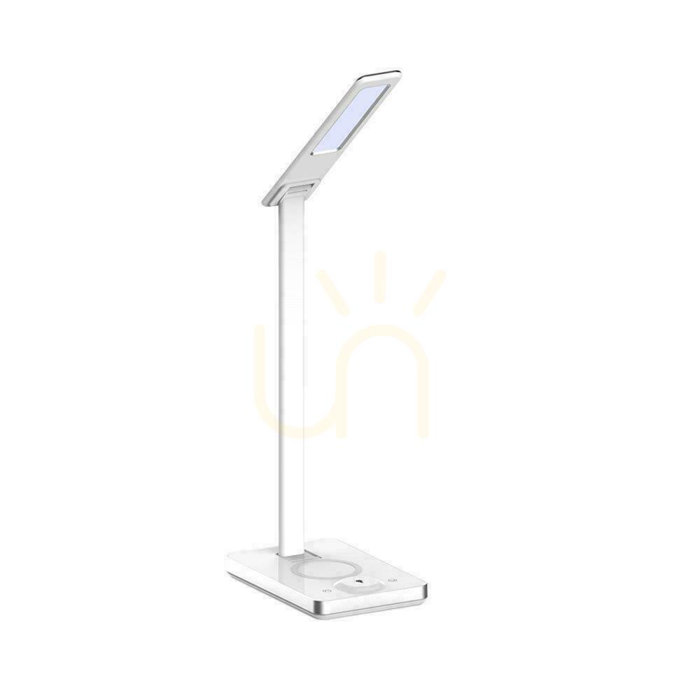 Prüfen V-TAC 5W 3in1 Induktion Weiß Farbwechsel Schreibtischlampe VT-7505 3000K-6500K 560lm. V-TAC 5W 3in1 Induktion Weiß Farbwechsel Schreibtischlampe VT-7505 3000K-6500K 560lm.