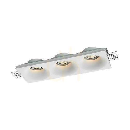 Prüfen V-TAC 3xGU10 Gips-Deckenleuchte Weiß 280x100 VT-11023 3 Jahre Garantie