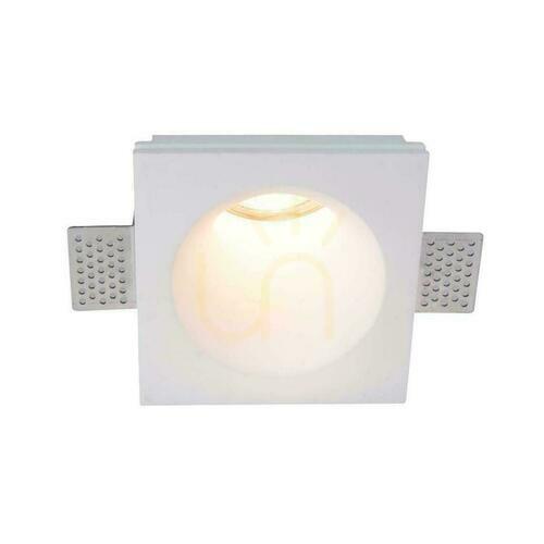 Prüfen Gypsum V-TAC GU10 Wandhalterung 120x120 VT-11009 3 Jahre Garantie.