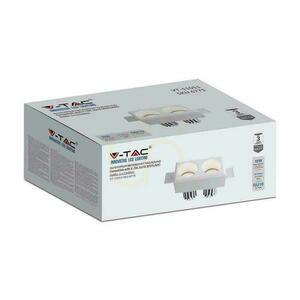 Gips-Einbauleuchte V-TAC VT-11011 2×GU10 weiß 150×80 mm small 1