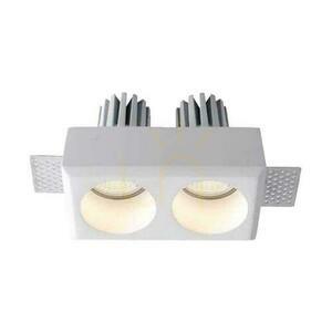 Gips-Einbauleuchte V-TAC VT-11011 2×GU10 weiß 150×80 mm small 0