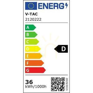 V-TAC SAMSUNG CHIP M-SERIES 36W 120cm LED Hermetische Leuchte VT-120136 6400K 4320lm 3 Jahre Garantie small 9