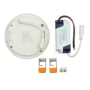 LED-Paneel V-TAC Premium Downlight 6W Rund fi120 VT-607 2700K 490lm 3 LED-Paneel V-TAC Premium Downlight 6W Rund fi120 VT-607 2700K 490lm small 3