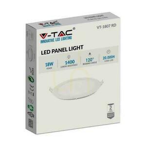 LED-Paneel V-TAC Premium Downlight 18W Rund fi225 VT-1807 2700K 1400lm 3 LED-Paneel V-TAC Premium Downlight 18W Rund fi225 VT-1807 2700K 1400lm small 3