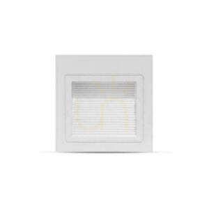 V-TAC 3W LED-Treppenleuchte Quadratisch Weiß 230V VT-1143 4000K 200lm. 1 V-TAC 3W LED-Treppenleuchte Quadratisch Weiß 230V VT-1143 4000K 200lm. small 1