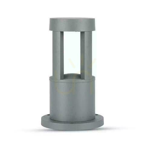 Prüfen V-TAC 10W LED Gartenmast IP65 Grau 25cm VT-830-G 3000K 1000lm