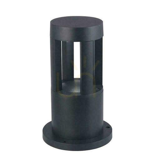 Prüfen V-TAC 10W LED Gartenmast IP65 Schwarz 25cm VT-830-N 6400K 1000lm