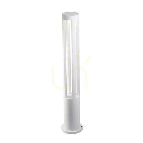 Prüfen V-TAC 10W LED Gartenmast IP65 Weiß 80cm VT-820-W 3000K 1000lm