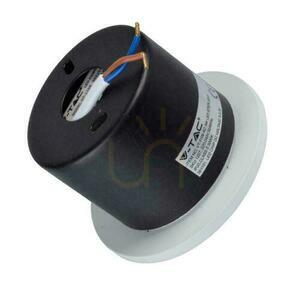3W LED V-TAC-Treppenleuchte Rund Weiß 230V VT-1109 3000K 270lm small 3