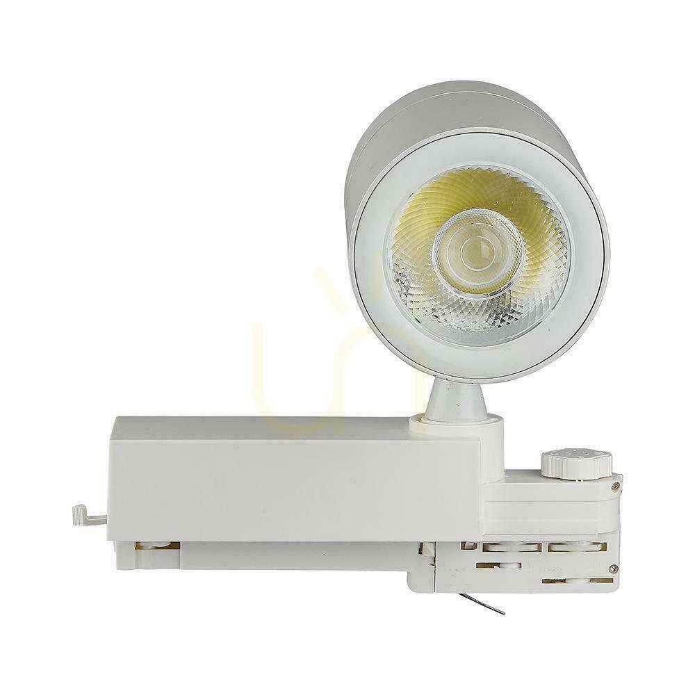Vorschau 3F V-TAC Stromschienenleuchte 35W 24st Weiß VT-4536 6000K 3000lm 3F V-TAC Stromschienenleuchte 35W 24st Weiß VT-4536 6000K 3000lm