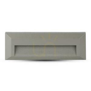 3W LED V-TAC Treppenleuchte Grau Rechteckig 230V IP65 VT-1162 4000K 110lm small 2