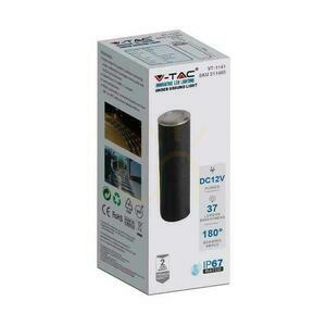 V-TAC 0.5W LED Silber IP67 VT-1141 3000K 37lm Bodenmontiert Garten Bodenmontage. small 3