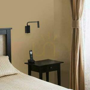 LED-Leuchte V-TAC 3W Wandleuchte Hotel Bett USB Schalter Schwarz COB CREE VT-2943 3000K 150lm 3 Jahre Garantie small 7
