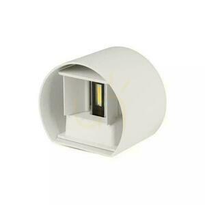 Wandleuchte 6W V-TAC Oben Unten Verstellbar Weiß Rund IP65 Bridgelux VT-756-W 3000K 700lm small 2