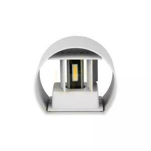Wandleuchte 6W V-TAC Oben Unten Verstellbar Weiß Rund IP65 Bridgelux VT-756-W 3000K 700lm small 3