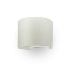 Wandleuchte 6W V-TAC Oben Unten Verstellbar Weiß Rund IP65 Bridgelux VT-756-W 3000K 700lm small 0