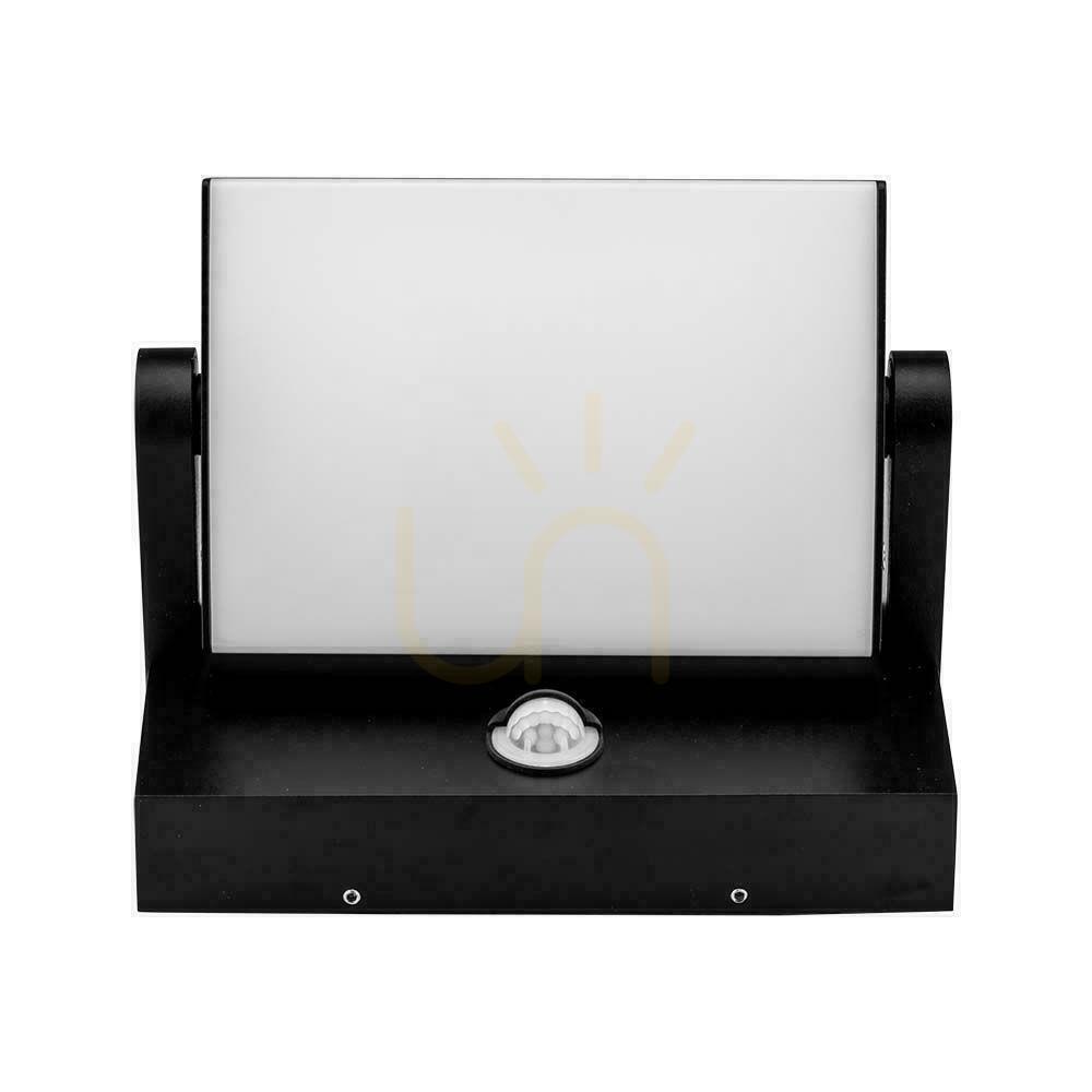 Anzeige V-TAC 17W LED-Projektor-Fassadenleuchte Bewegungsmelder Schwarz IP65 VT-11020S 4000K 2520lm. V-TAC 17W LED-Projektor-Fassadenleuchte Bewegungsmelder Schwarz IP65 VT-11020S 4000K 2520lm.
