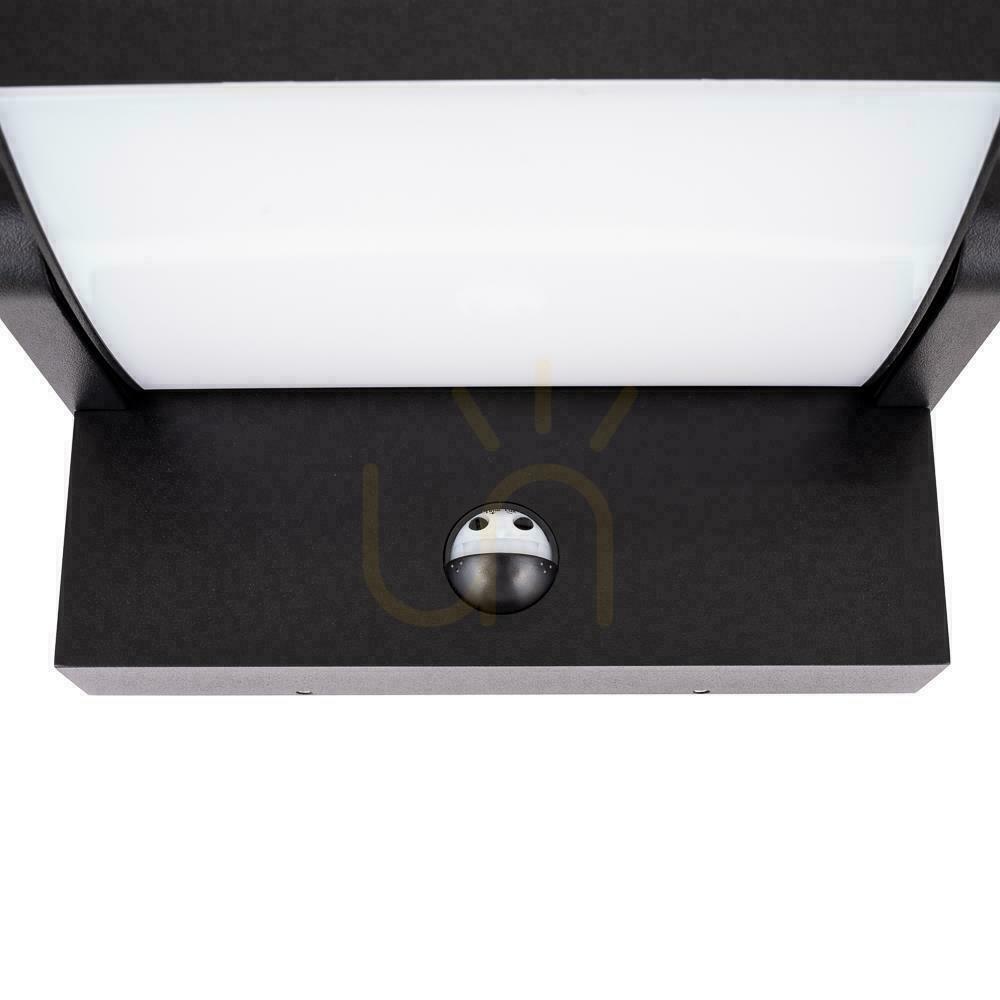 Vorschau V-TAC 17W LED-Projektor-Fassadenleuchte Bewegungsmelder Schwarz IP65 VT-11020S 4000K 2520lm. V-TAC 17W LED-Projektor-Fassadenleuchte Bewegungsmelder Schwarz IP65 VT-11020S 4000K 2520lm.