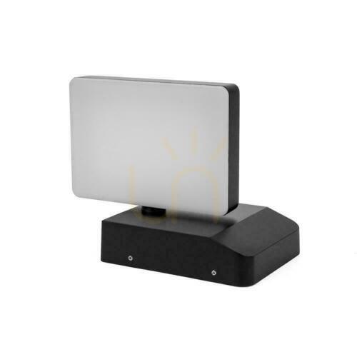 Prüfen V-TAC 17W LED-Fassadenstrahlerleuchte Schwarz IP65 VT-11020 3000K 2580lm