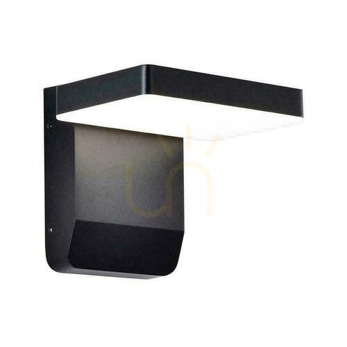 Prüfen V-TAC 17W LED-Projektor-Fassadenleuchte Schwarz IP65 VT-11020 4000K 2580lm