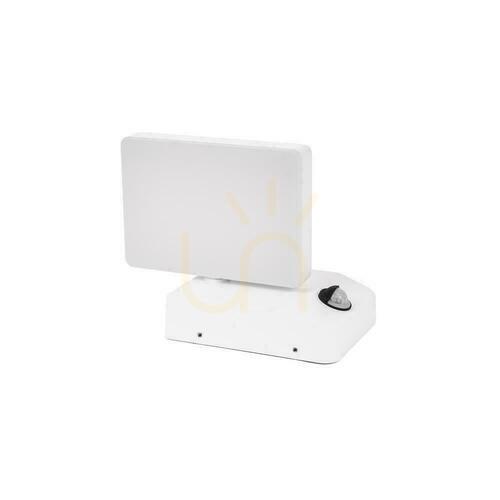 Prüfen V-TAC Projektor-Fassadenleuchte 17W Bewegungssensor Weiß IP65 VT-11020S 4000K 2520lm.