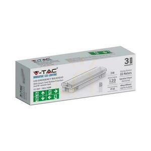 V-TAC 3W LED-Notevakuierungsleuchte 4 Piktogramme, TEST-Taste, RF-Steuerung VT-997 6400K 120lm 3 Jahre Garantie small 2