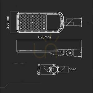V-TAC SAMSUNG CHIP LED Straßenleuchte mit Steuerung und Lichtsensor 150W 120Lm/W VT-169ST-S 6500K 16500lm 5 Jahre Garantie 9 V-TAC SAMSUNG CHIP LED Straßenleuchte mit Steuerung und Lichtsensor 150W 120Lm/W VT-169ST-S 6500K 16500lm 5 Jahre Garantie small 9